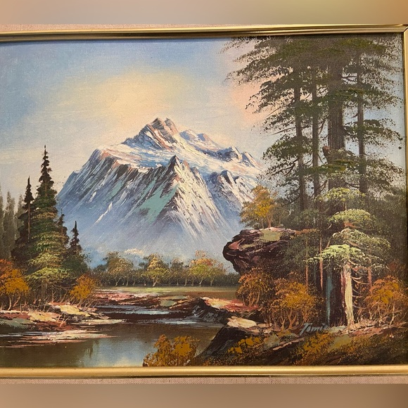 3 Vintage Signed Oil/ Acrylic on Canvas Paintings Various Artists & Sizes - Picture 14 of 16